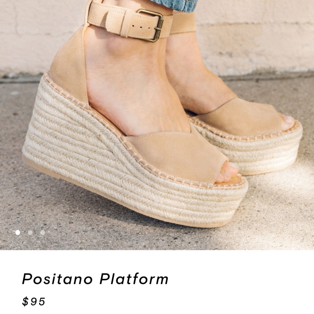 Positano Platform Sandals